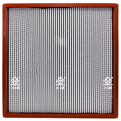 耐高温有隔板箱式空气过滤器